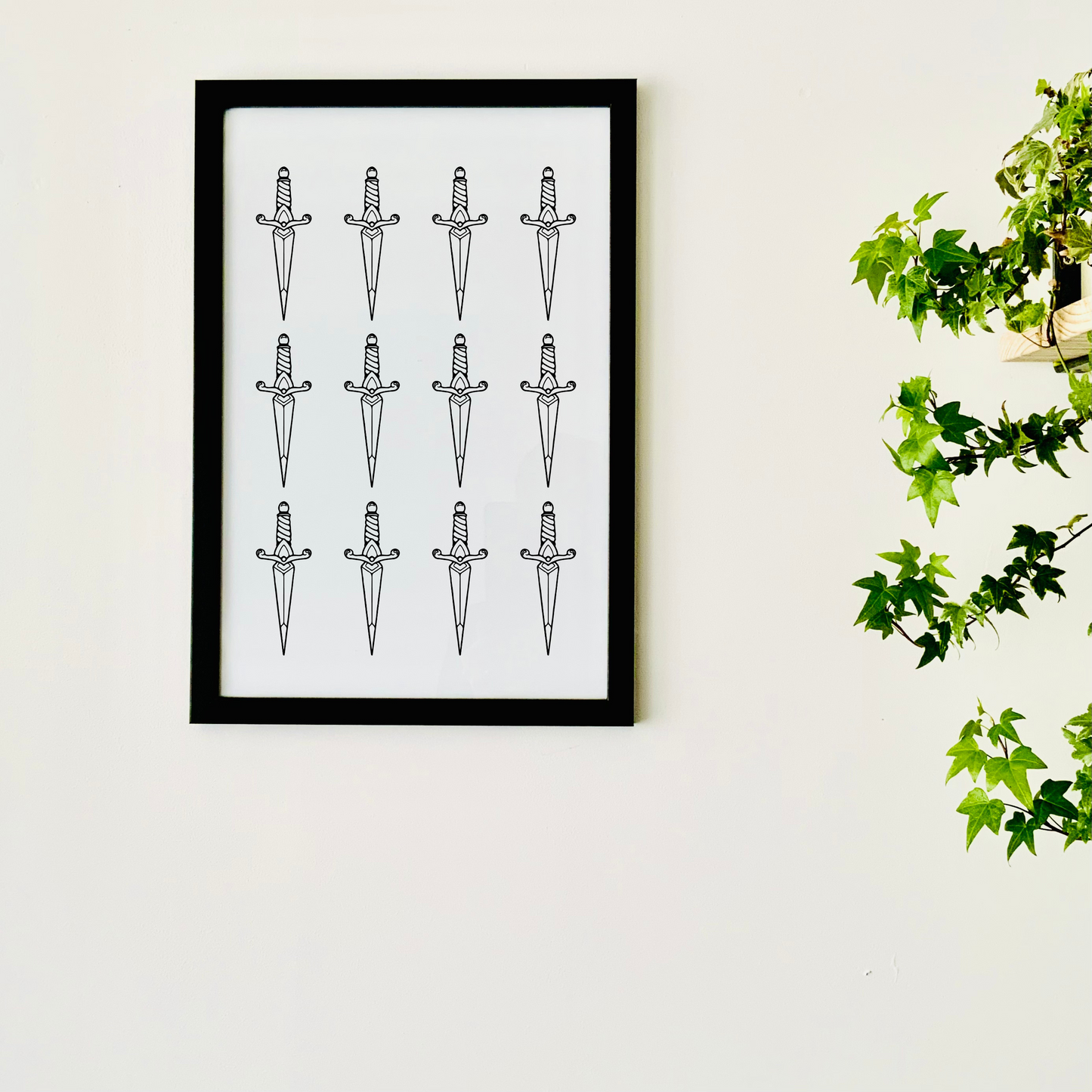 Dagger Wall Print