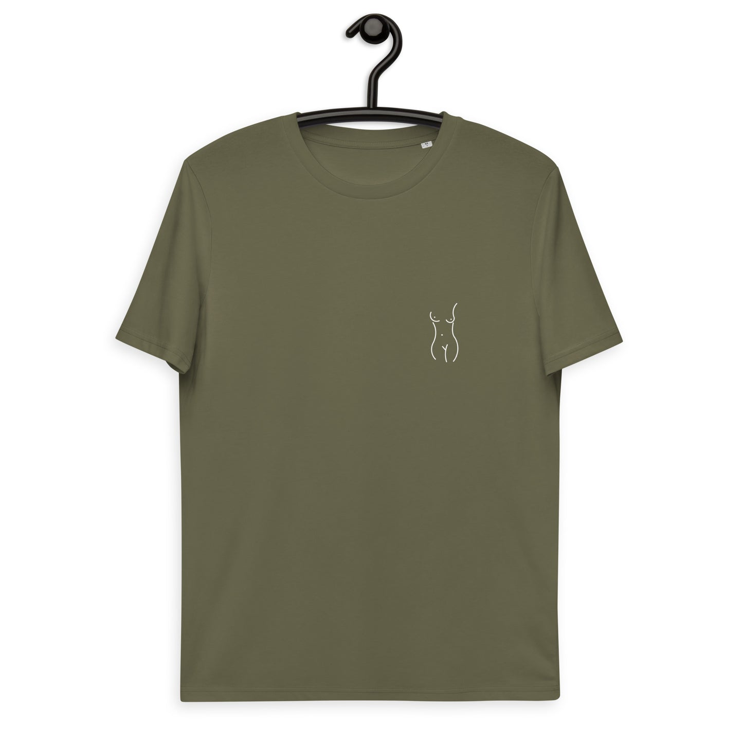 Naked Body Outline Print Tee